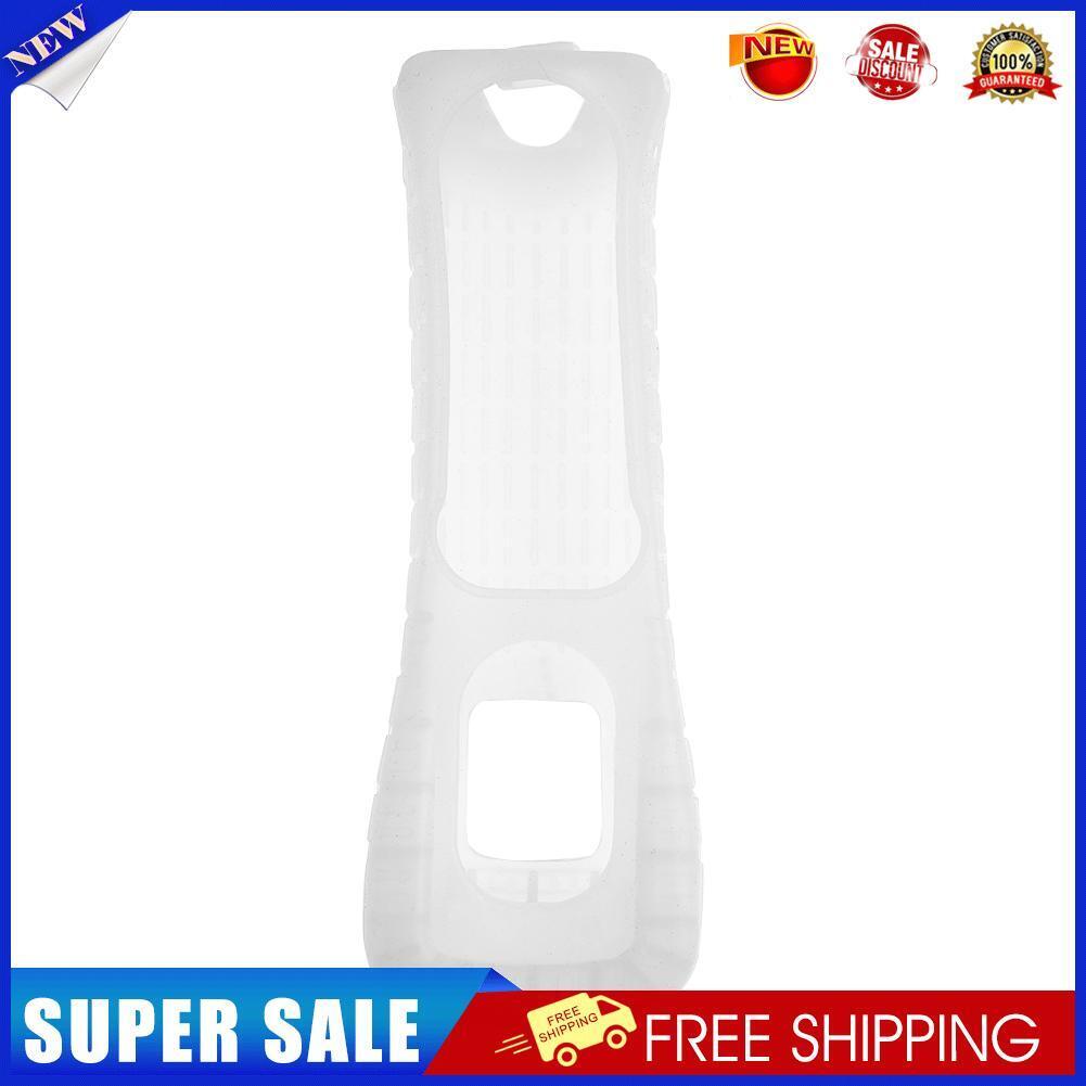 Silicone Cover Case Skin Sleeve for Nintendo Wii Remote Controller(White)