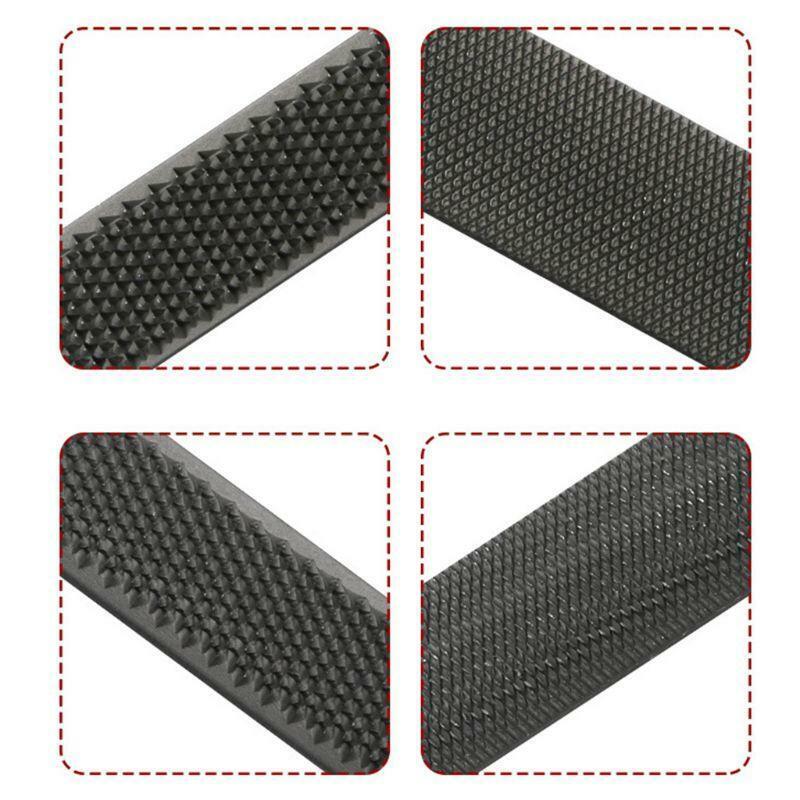 4 in 1 Carbon Steel Rasp File Carpentry Woodworking Wood Carving Hand Mill Tool