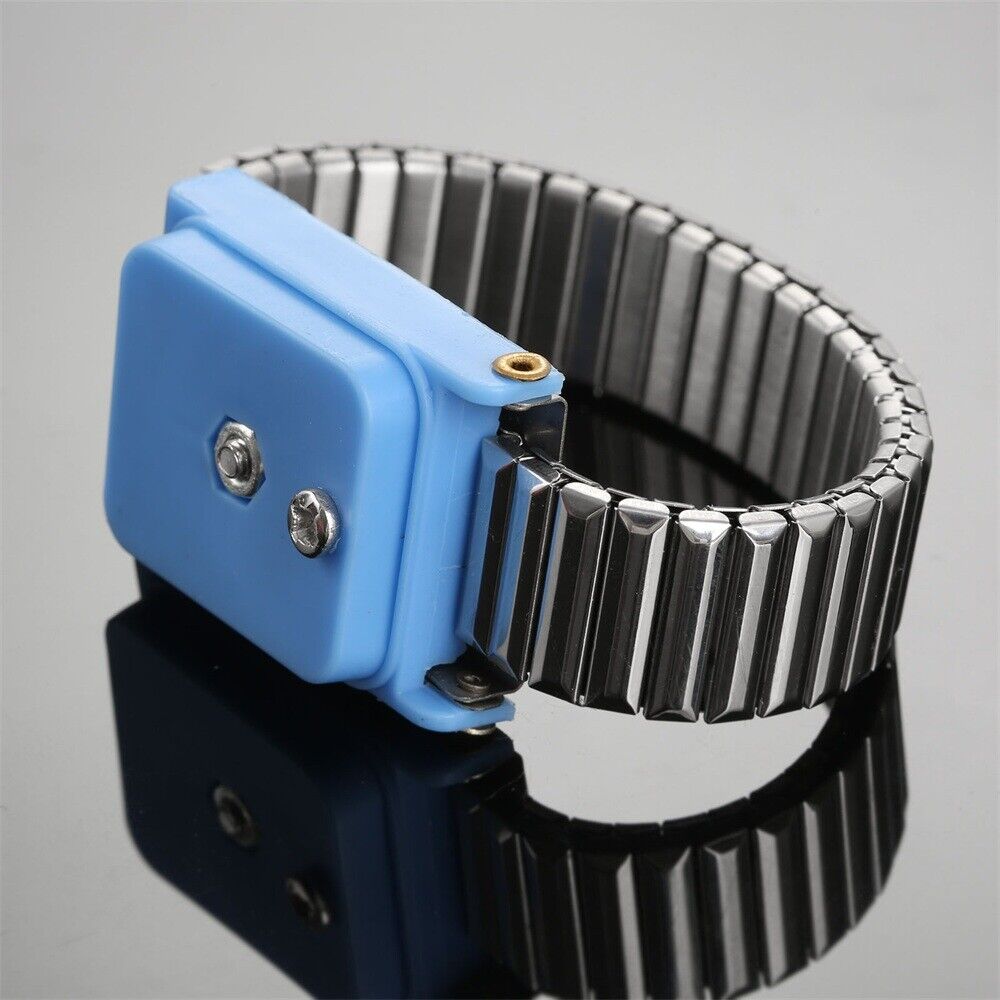 New 1pc Cordless Wireless Antistatic Discharge Cable Wrist Band Prevent Static