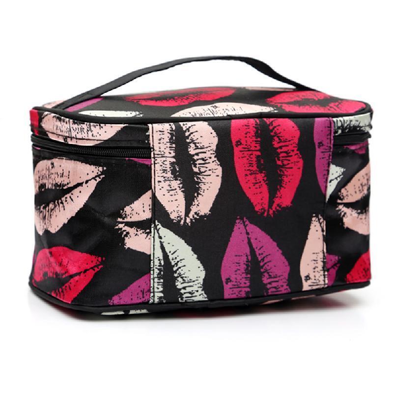 Women Travel Cosmetic Case Toiletry Makeup Handbag Organizer Storage Pouch Bag