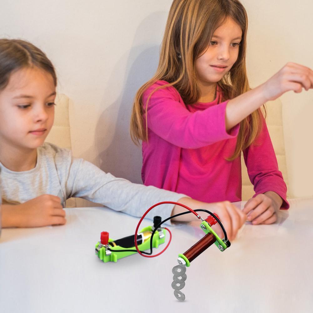 DIY Electromagnetic Experiment Material Kid Science Physics Educational Kit