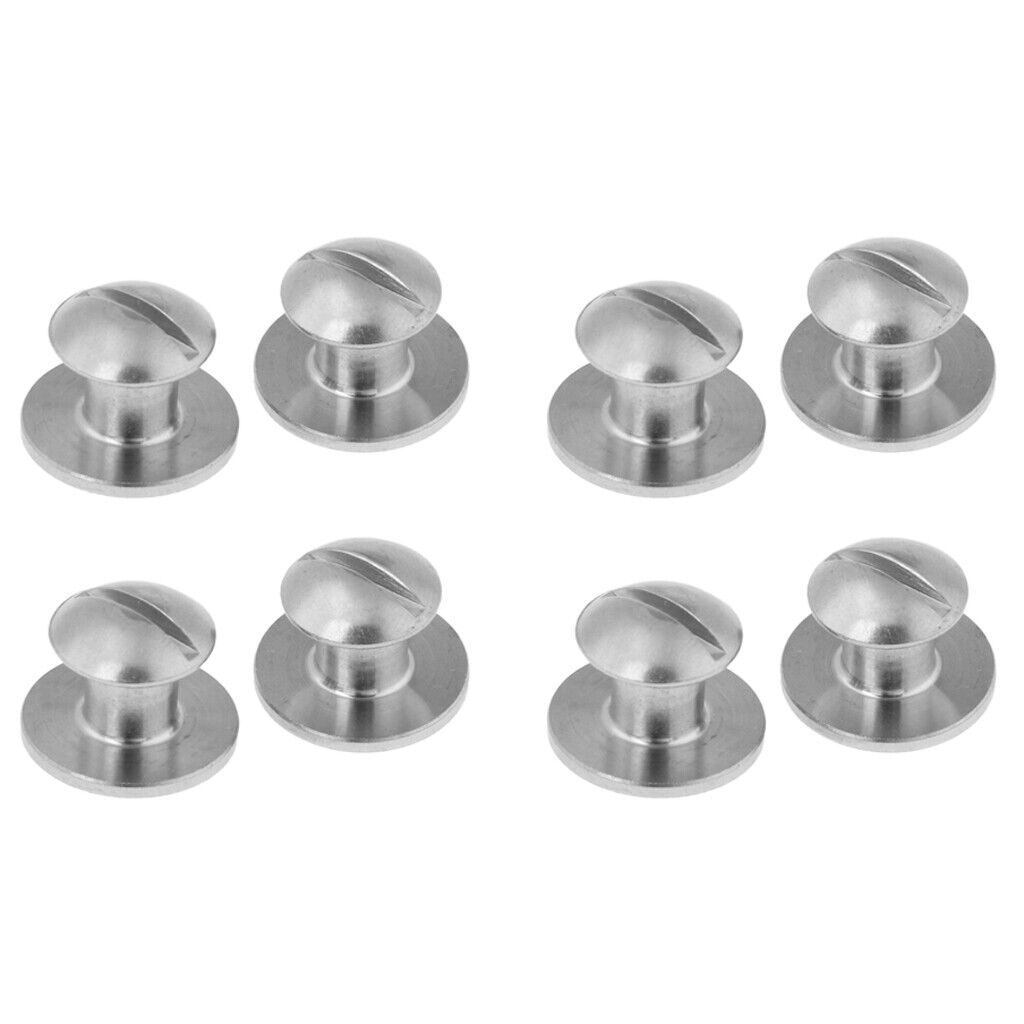 8 Pieces Back   Screw Backplate Assembly Bolts Wing Hardware BCD