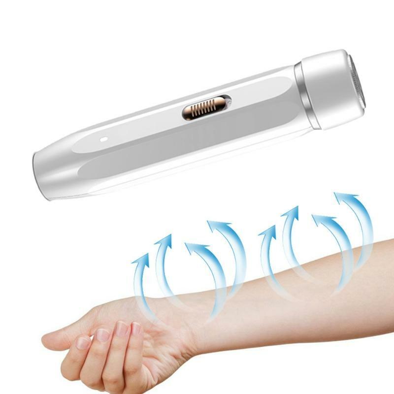 Mini Electric Epilator Women Lipstick Shape Shaver Lady Hair Remover Waterproof