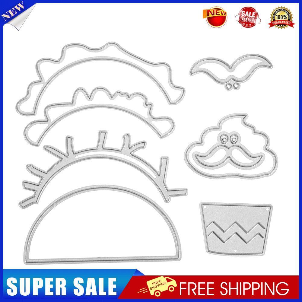 8pcs Metal Pancake Cutting Dies Stencils DIY Scrapbooking Embossing Craft