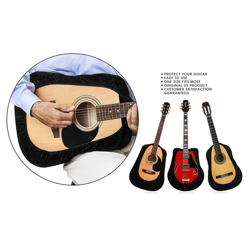 Velvet Dust Cover Protector for Acoustic Classical Cross-cut Cutaway Guitar