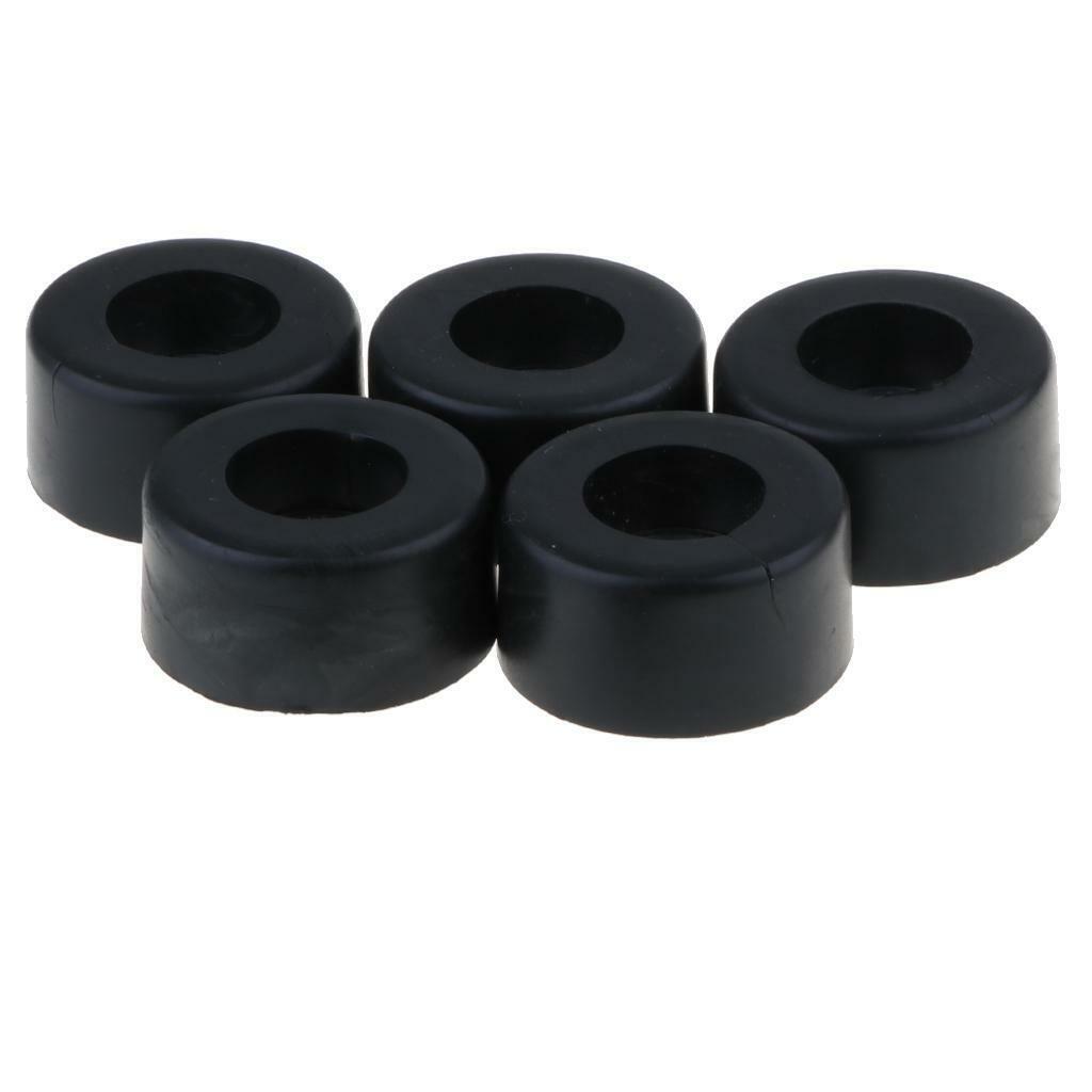 5 Pieces Rubber Foot Bumpers Amplifier Amp Speaker Housing Leg Foot Pad 38x19mm