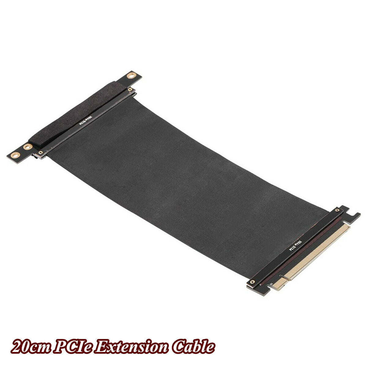 PCIe 3.0 16X Extension Cable PCI-E Express 16X to 16X Riser Card Ribbon Extender