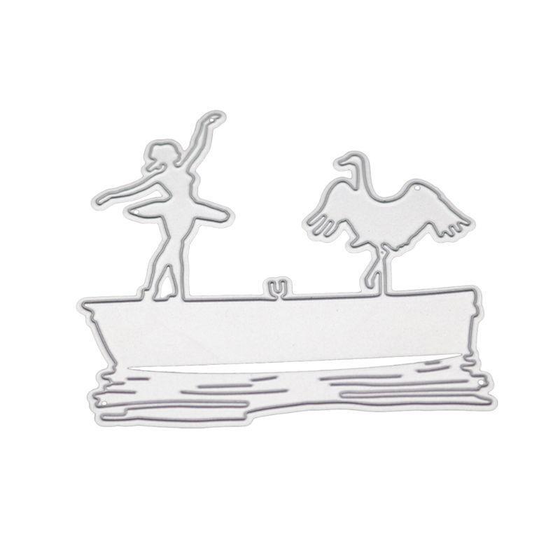 Dancing Metal Cutting Dies Stencil Scrapbooking DIY Album Stamp Paper Embossing