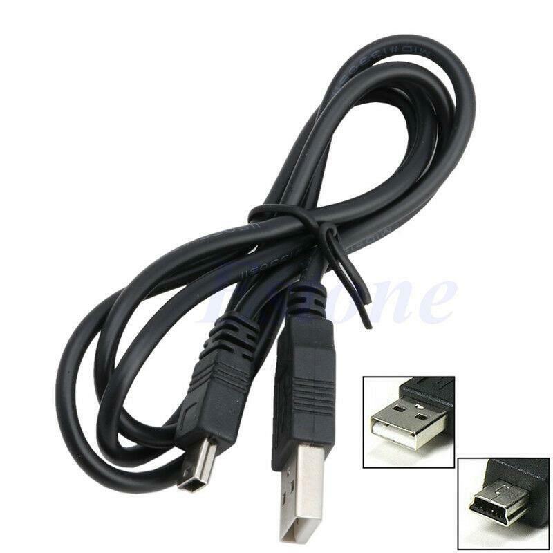 Lot USB 2.0 Male A to Mini 5 Pin B Data Sync Charger Cord Charging Cable Adapter
