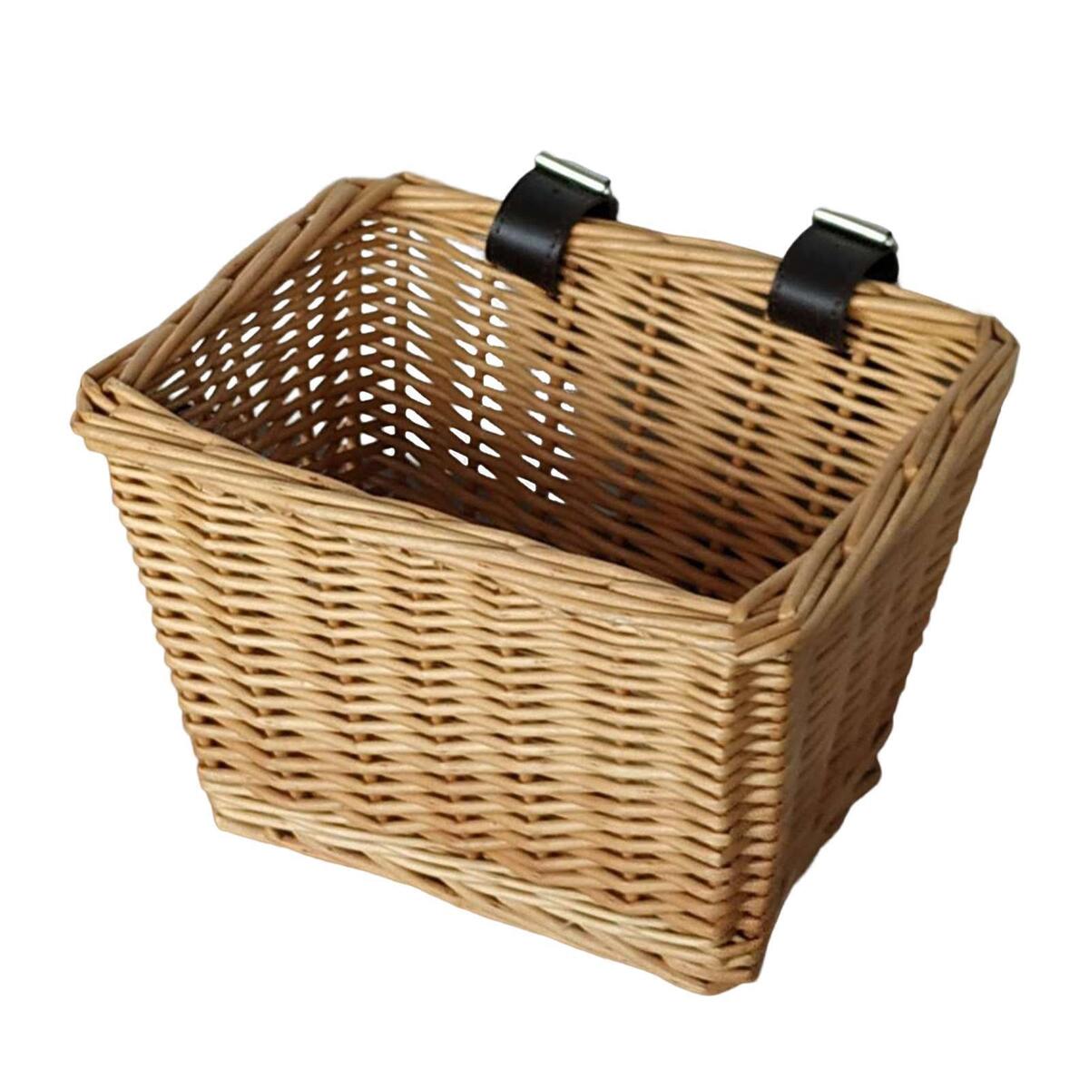 Bikes Basket Bicycle Pet Carrier Front Organizer Travel Storage Riding Cargo