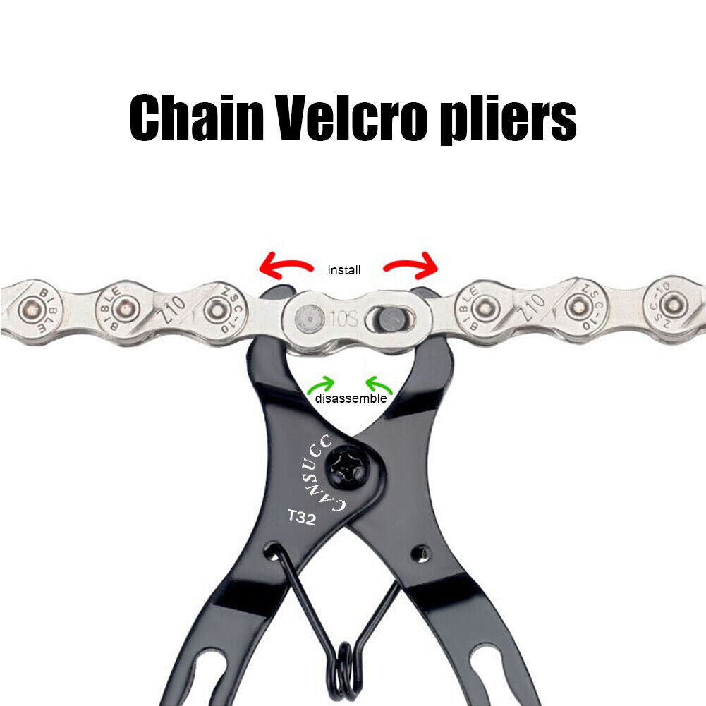 CANSUCC MTB Bicycle Chain Link Buckle Pliers Clamp Bike Chain Remover Clip