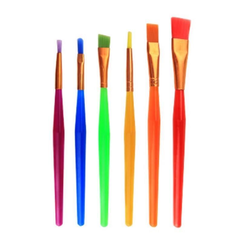 26Pcs Sponge Painting Brushes Kids Drawing Tools Early Learning Kit with PVC Bag