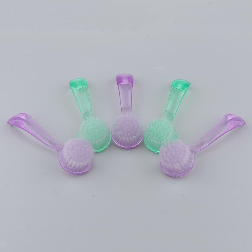 Long le Nail Brushes Nails 5 Pieces  Foot Scrubbing Cleaning Brush