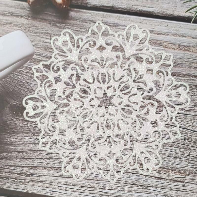 Boho Mandala Flower Hollow Metal Cutting Dies Stencil DIY Scrapbooking Template