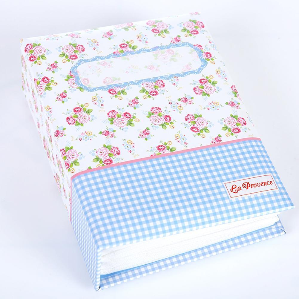 4R 100 Pockets Picture Album Case Photo Holder Storage Random Color