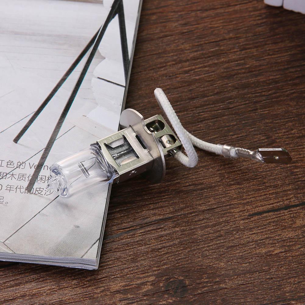 H3 Halogen Lamp 12V 55W Xenon Bright Quartz Bulb Glass Car Fog Light