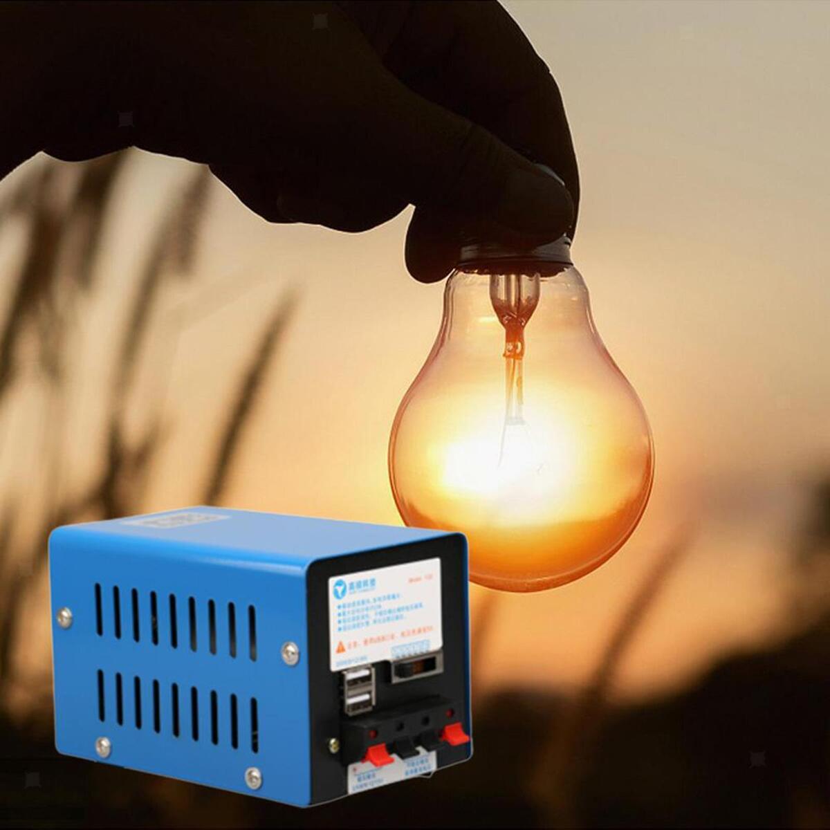 Portable Hand Crank Generator Portable  USB Emergency  Charger Outdoor Household