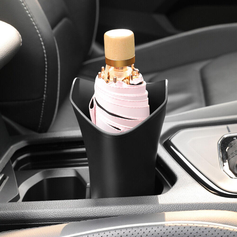 Car Umbrella Storage Box Organizer Bucket Auto Hanging Water Bottles Rack