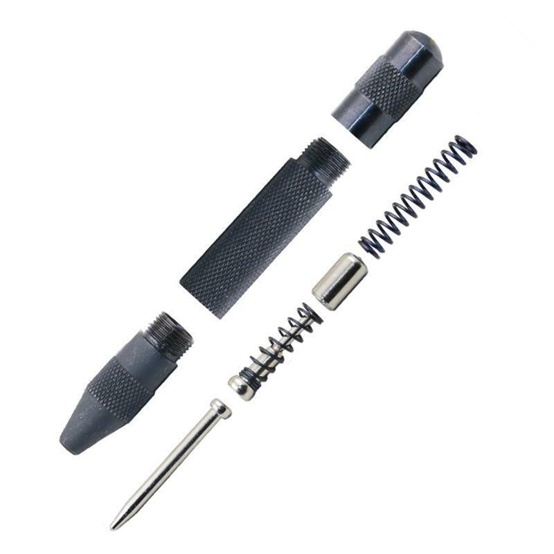 Super Strong Automatic Centre Punch Adjustable Spring Loaded Metal Drill Tool