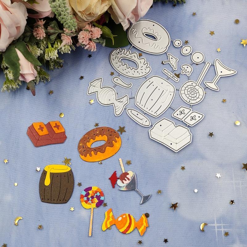 Creative Low Tea Cutting Die for DIY Wedding Birthday Christmas Party Decoration