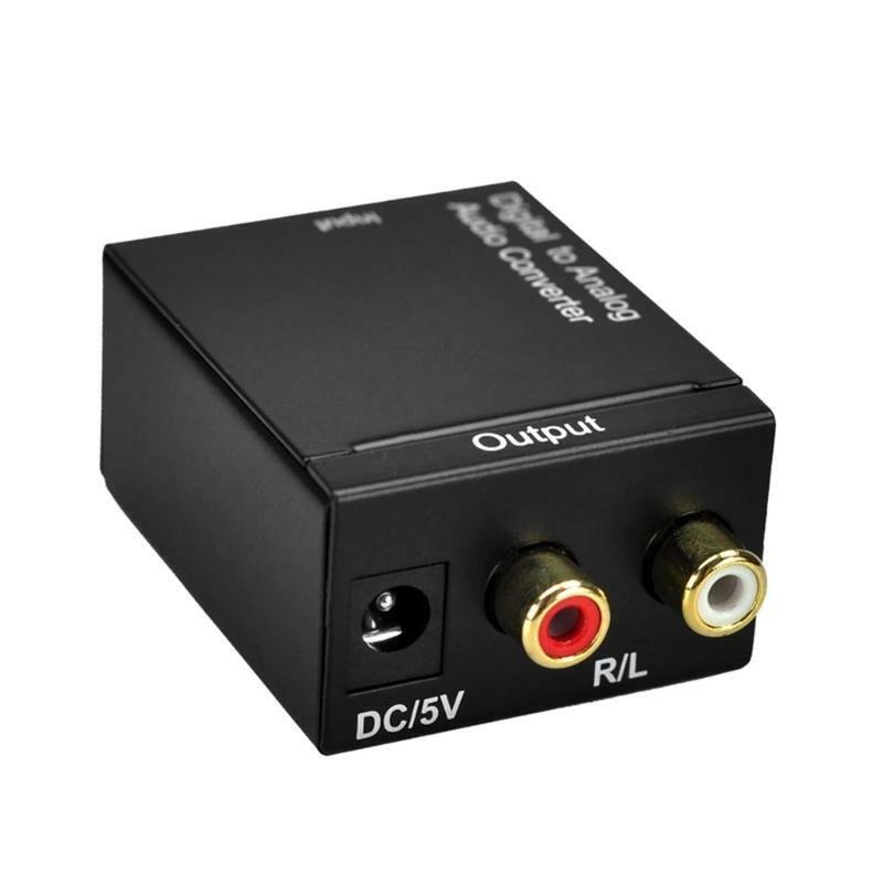 Portable Audio Converter for TV Home Cinema DVD Blu-Ray Player with DC 5V Power
