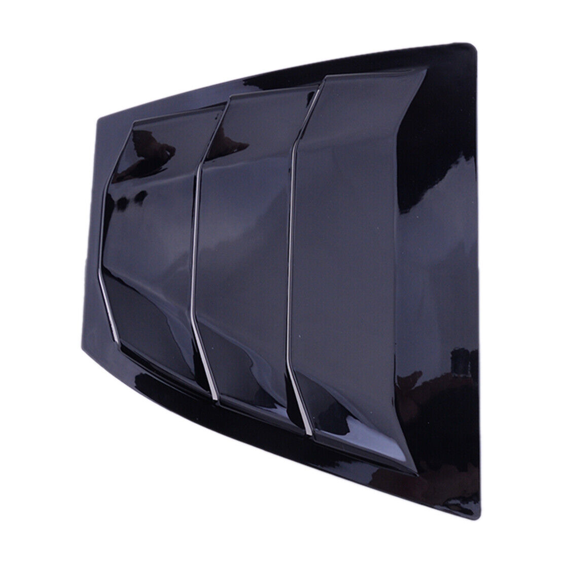 Kit Rear Side Window Quarter Louver Vent Cover Trim Fit for Mazda 3 Axela 14-18