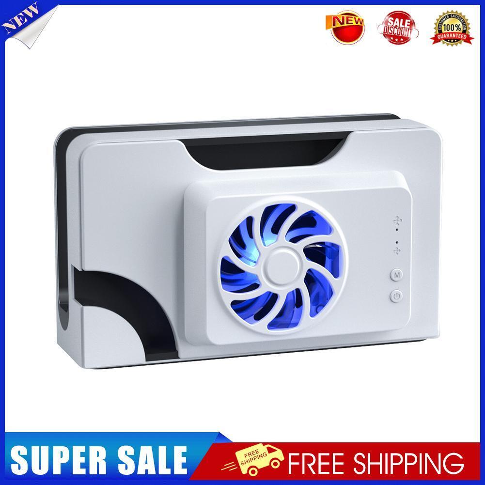 External Silent Cooling Fans for NS Switch OLED Game Console Cooler Base