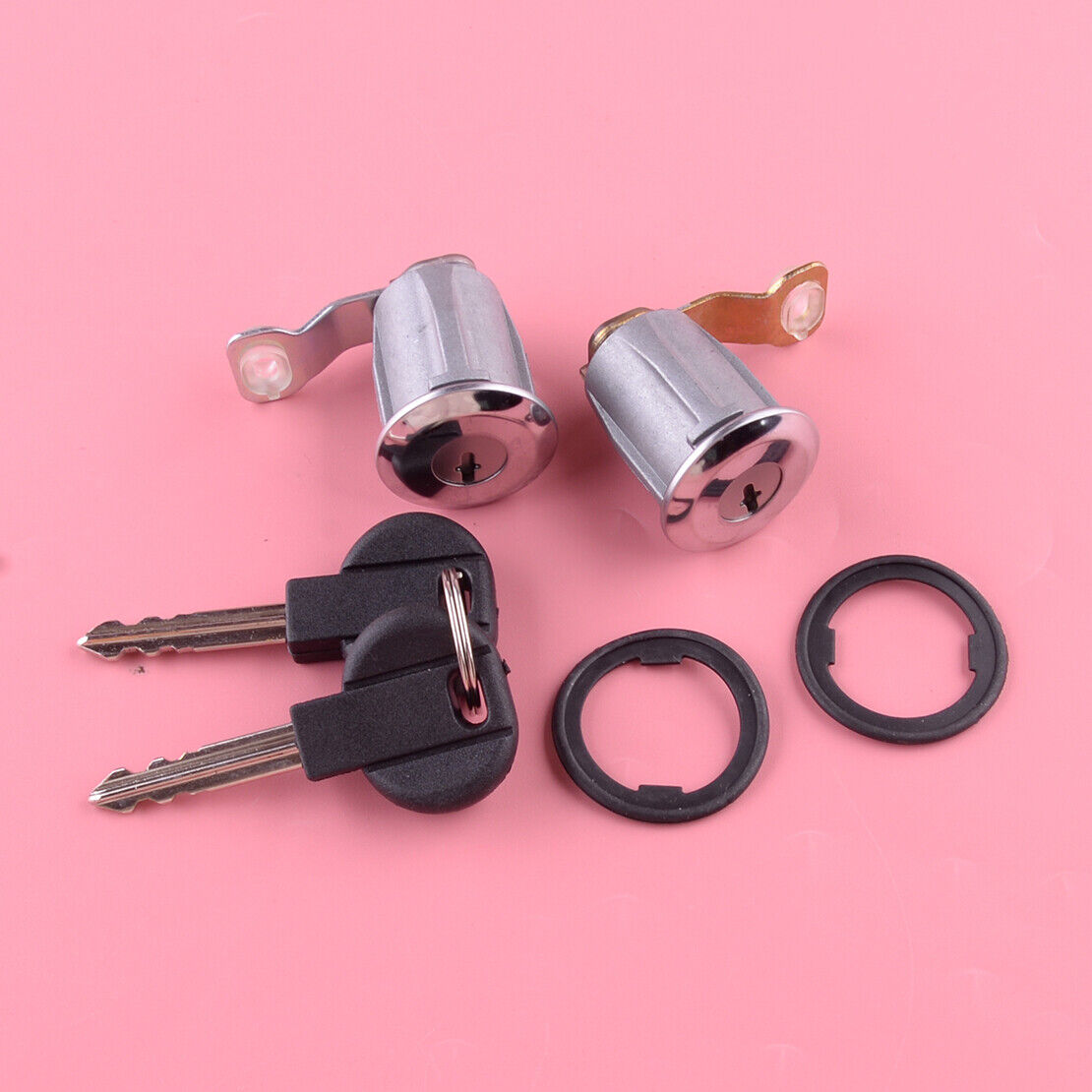 2x Door Lock Set Barrel Lock Keys fit for Citroen Berlingo Xsara Peugeot Partner