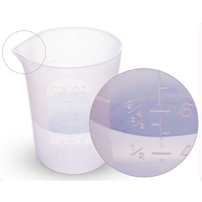 Non-Stick Mixing Soft Scale Cups Small Capacity Tools Mixing Cups DIY Glue Tool