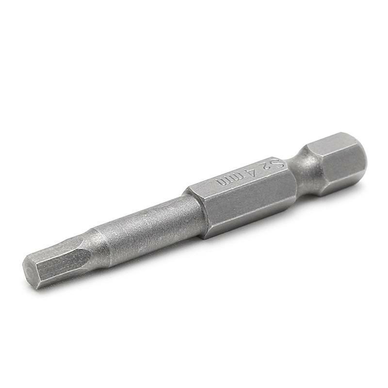 5 Pcs Magnetic Hexagon Screwdriver S2 Steel 1/4" Hex Shank 50mm Power Drill Bit