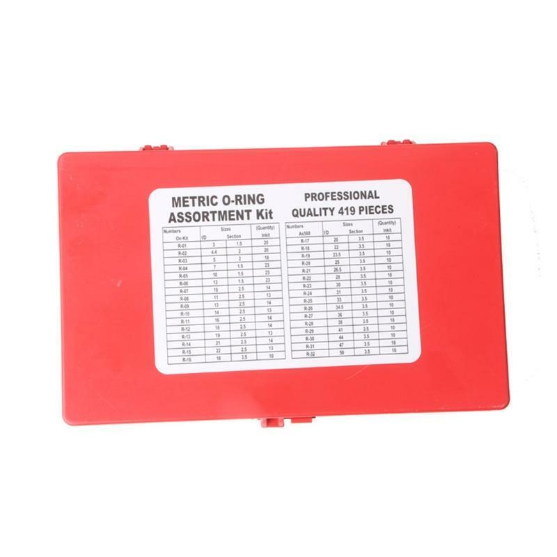 419x O Ring R01-R32 Rubber Gasket Universal Assortment Kit for Bearing Pump Cars
