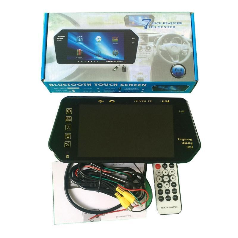 Car Assistant Monitor MP5 Display Rearview High Definition Screen Back-up Camera