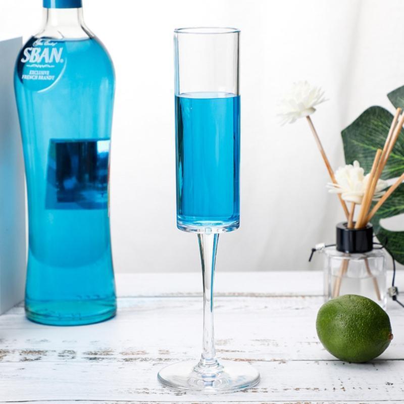 Champagne Flutes Disposable Acrylic Champagne Glasses for Weddings and Campings