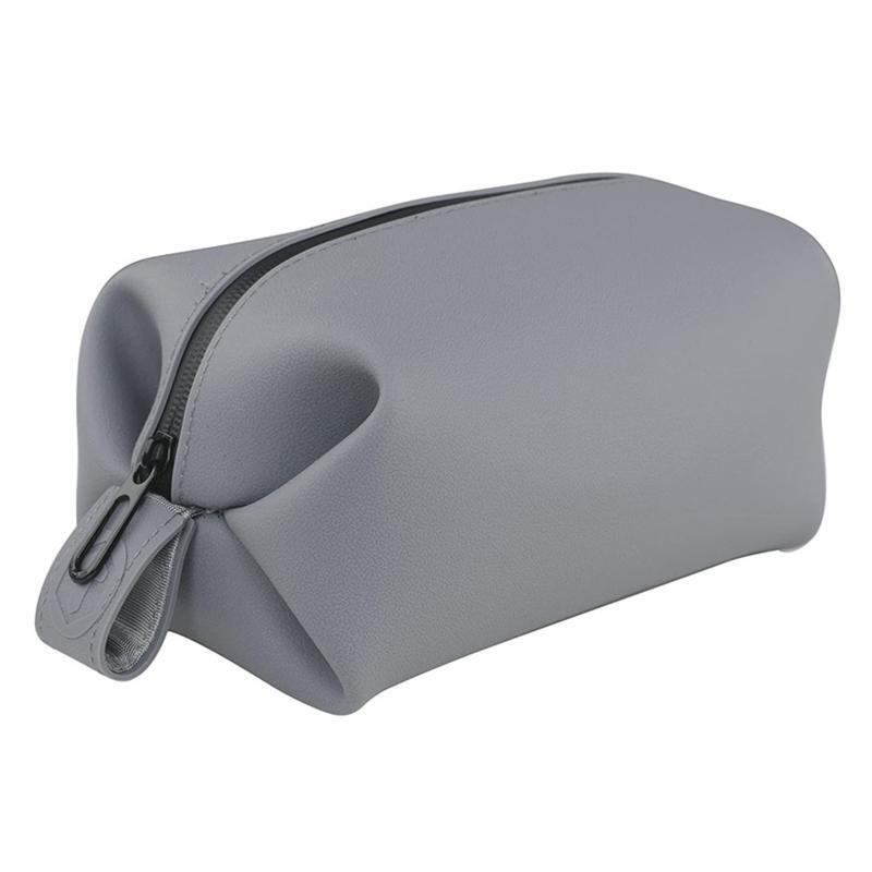 Silicone Waterproof Make Up Bag Bathing Bathroom Traveling Skin Care Bag