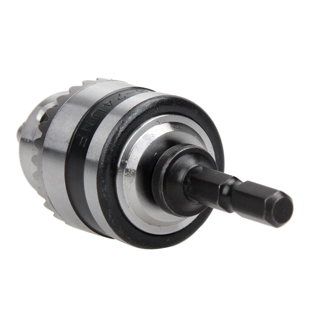 Electric Drill Chuck 0.6-6mm Thread 3/8-24UNF 1/4"Hex Shank Power Tools