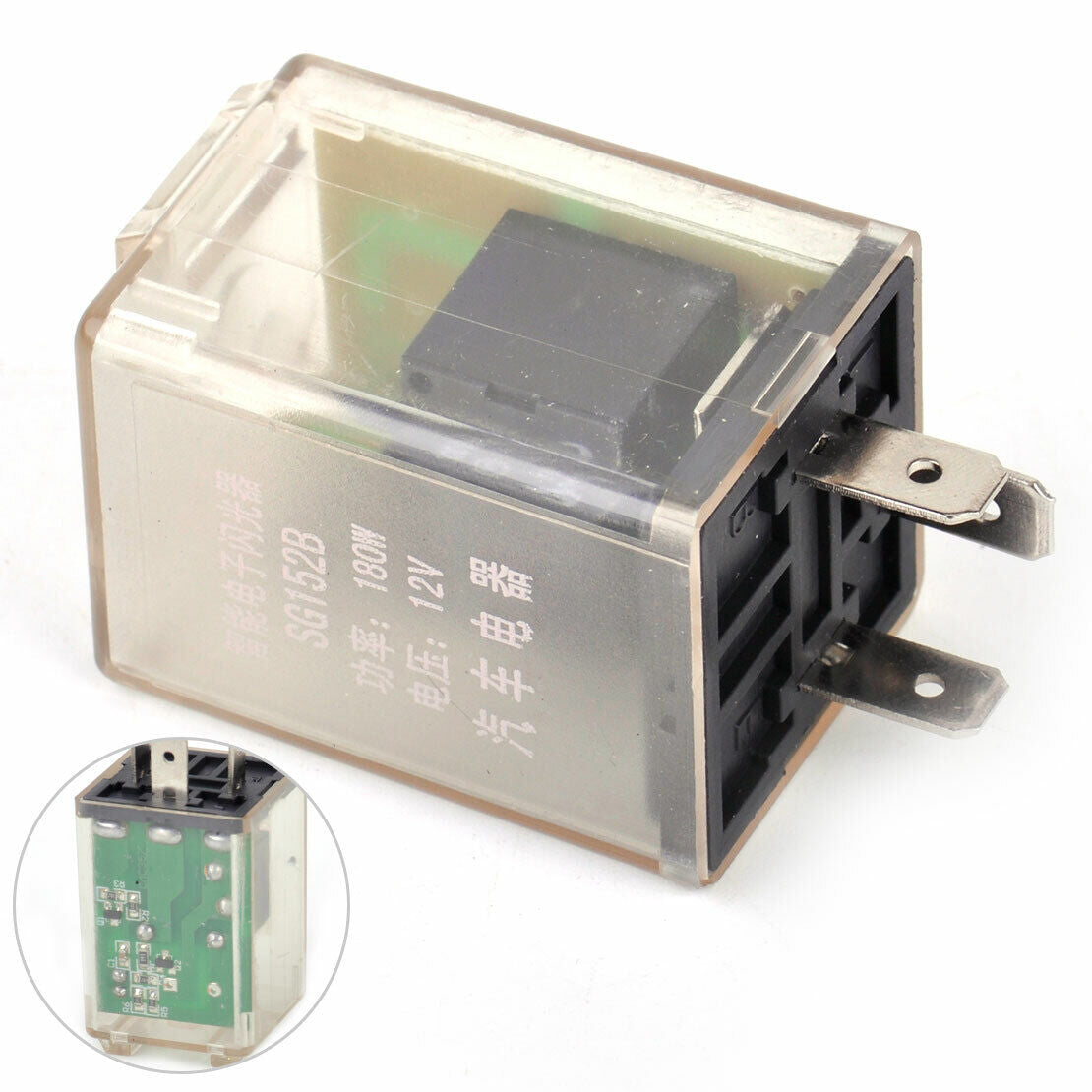 12V 180W 3Pin Car Turn Signal Blink Light Indicator Electronic Flasher Relay Li