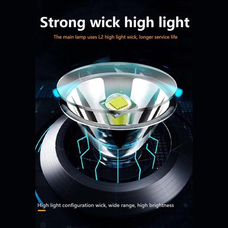 Rechargeable LED Camping Lantern, Camping Lantern Flashlight USB Cable Included