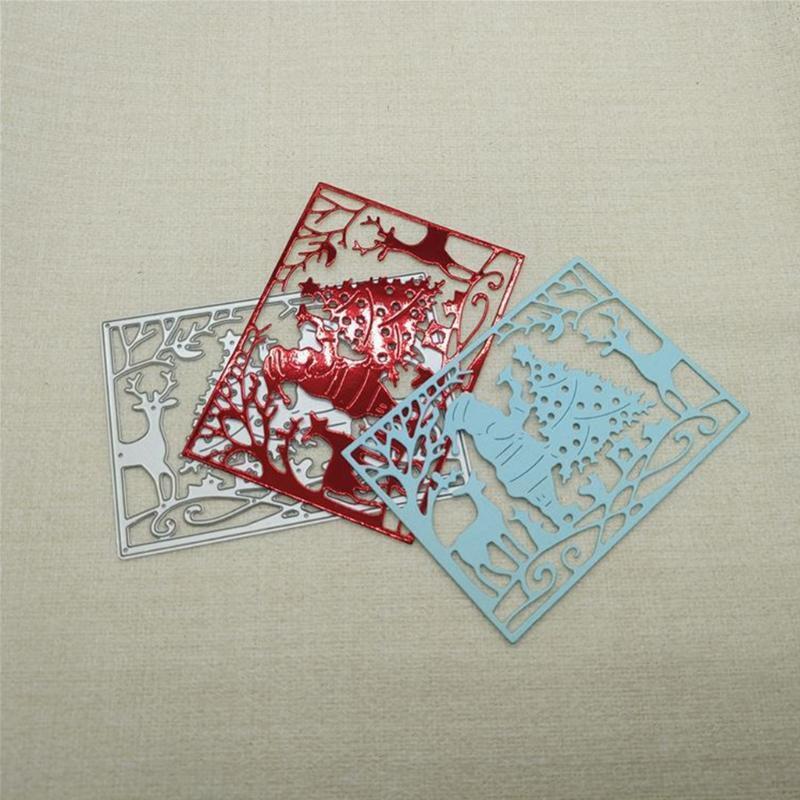 Christmas Elements Metal Cutting Dies Stencil DIY Scrapbooking Album Paper Card