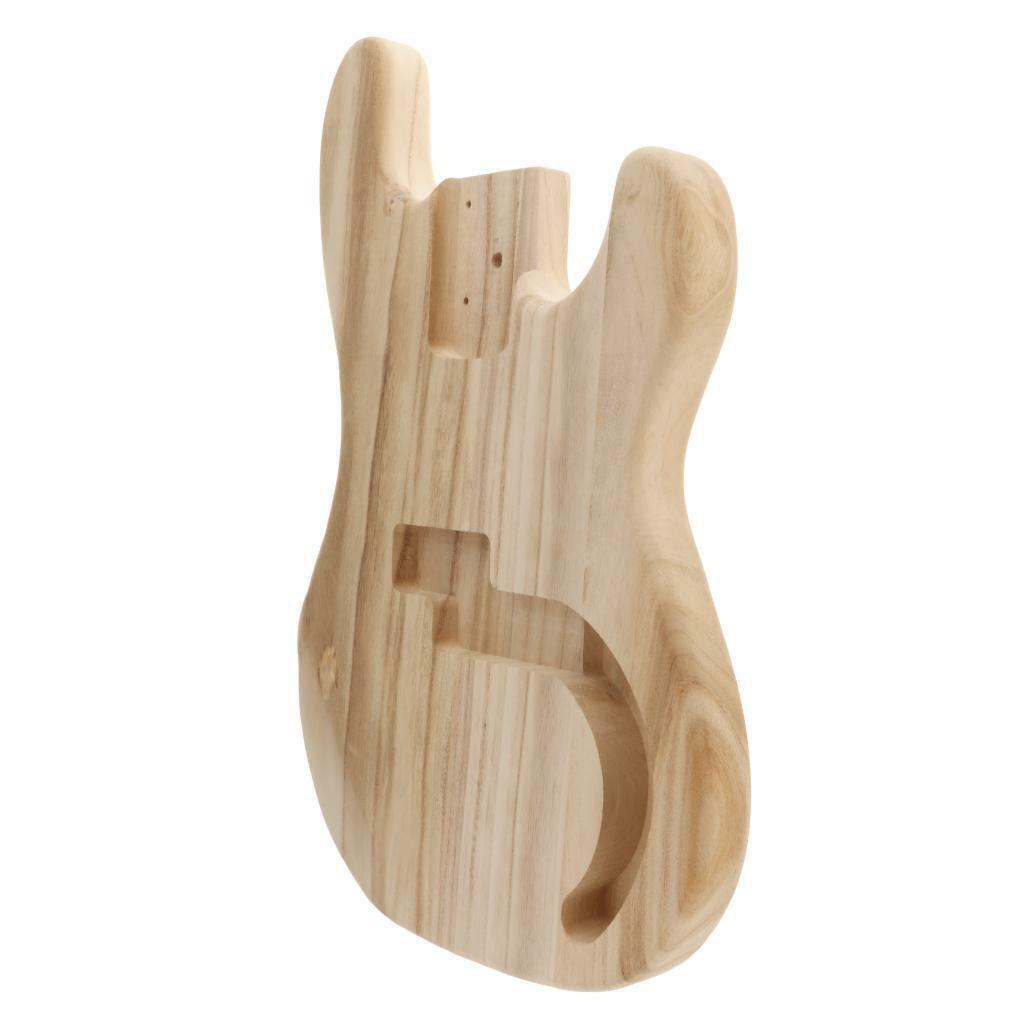 Polished Unfinished Electric Guitar Body Maple  Barrel for PB Bass DIY