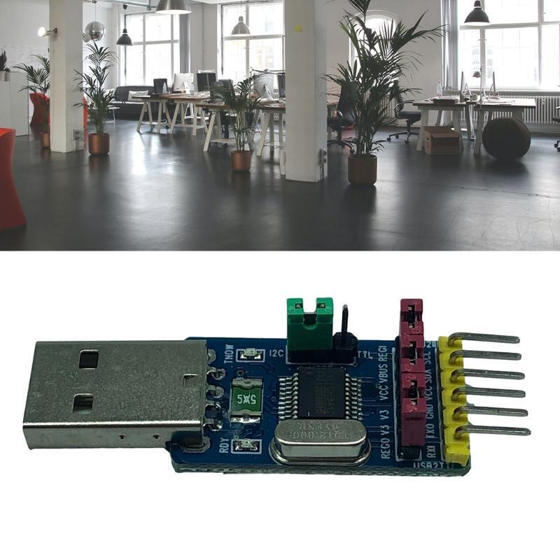 USB to  to Serial USB to UART TTL USB to I2C IIC YS-CH341T Auto Converter Module