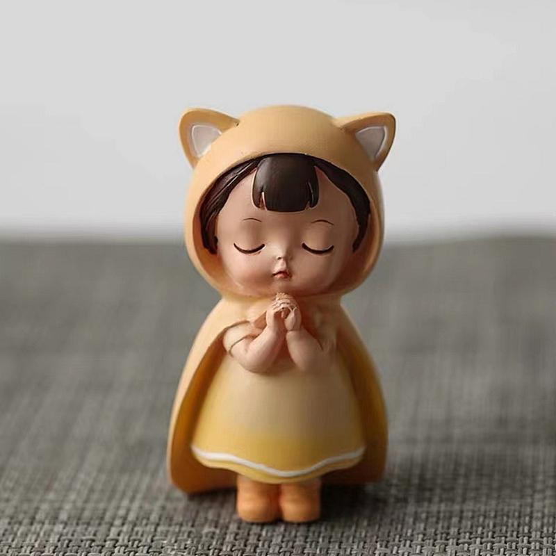 Praying Girl Candle Casting Mold Epoxy Casting Mould Gifts for Friend Neighbor