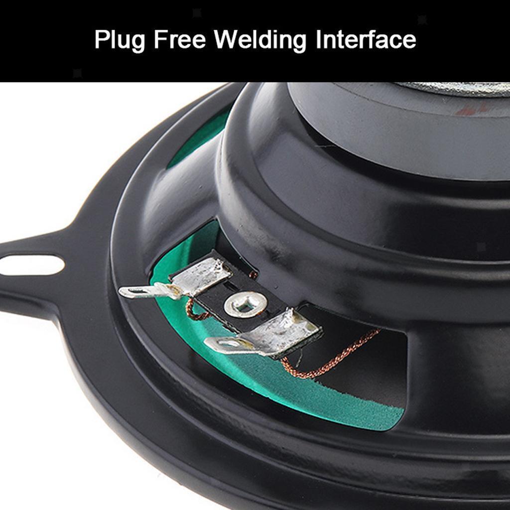 2Pcs 5 Inch 2 Way Car Coaxial Speaker Full Range Vehicle Music Speakers