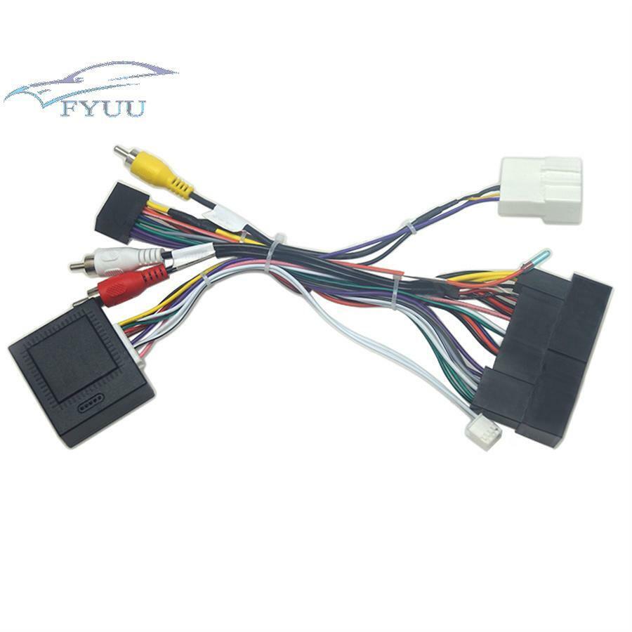 16Pin Android Audio Wiring Harness Adapter w/Canbus For Hyundai Elantra Santa Fe