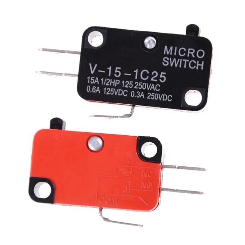 Microwave Oven Door Micro Switch 3pins Micro Switches 16A 250V Home Tools