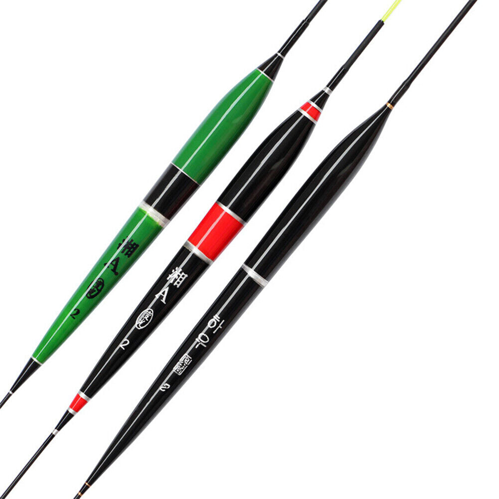 Electronic LED Light Fishing Float Bite Alarm Luminous Fish Tackle (Black)
