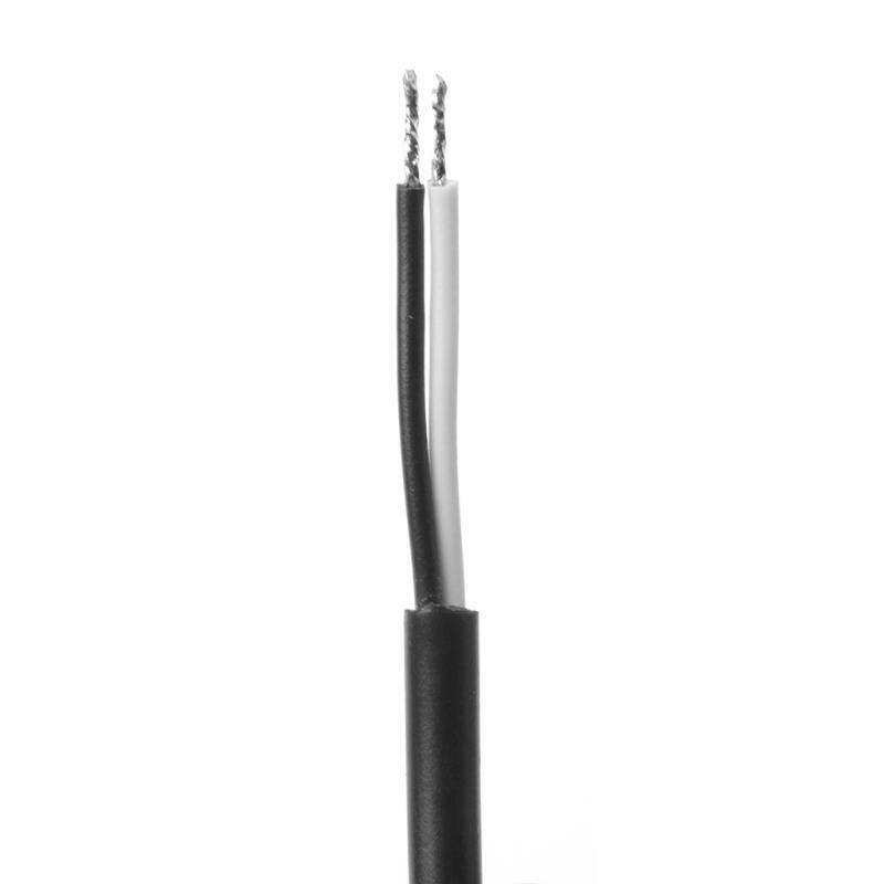 1Pc USB 2.0 Female Jack 2 Pin 2 Wire Power Charge Cable Cord Connector DIY 30cm