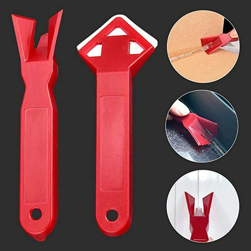 New Hot 2 pieces set Mini Handmade Tools Scraper Utility Practical Floor Cleaner