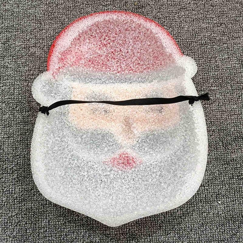 Christmas Santa Claus Wall Lamp Shade Hanging Light Cover for for Porch Lights