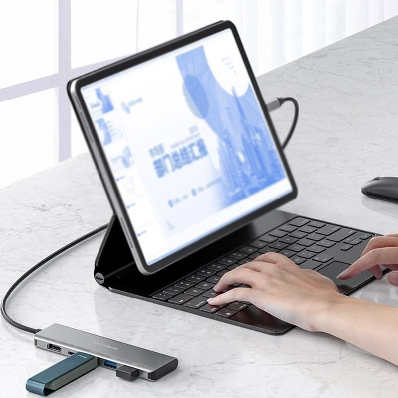 High Speed ??USB Hub Type-C to 5 Port Splitter Docking Station to USB 3.0 /SD/TF