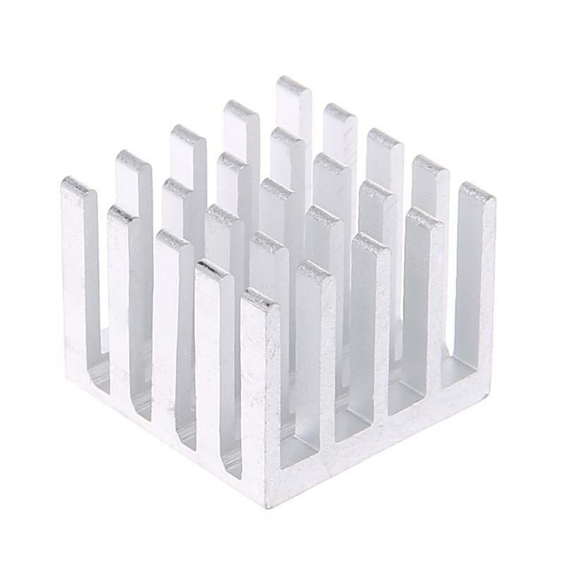 5 Pcs/Set 20*20*16mm Aluminum Heatsink Block Computer Electronic Chip Cooling